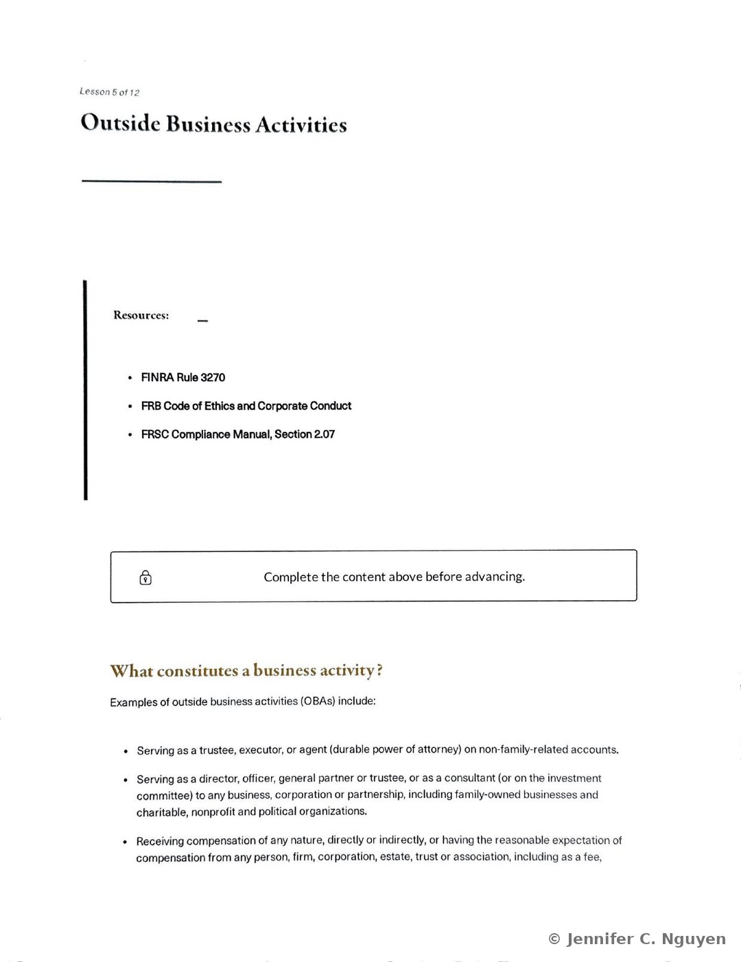 Insurance Licensing lesson's Helpful Reminders on Training and License Renewals bullet list covering contacting the Insurance Licensing Team directly for new disclosures, allowing up to 30 days for state CE completion processing, ineligibility for insurance compensation if a license lapses, and the new-application and potential fines required for license reinstatement